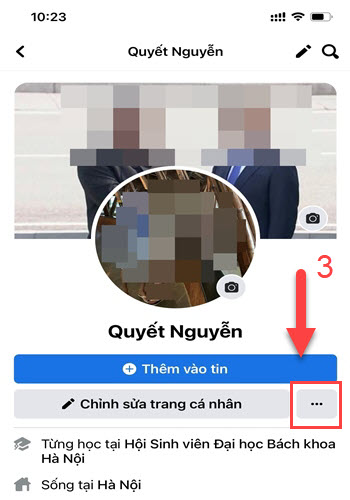 Cách lấy link Facebook trên điện thoại cực đơn giản - 2