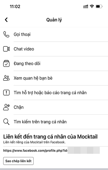 Cách lấy link Facebook trên điện thoại cực đơn giản - 5