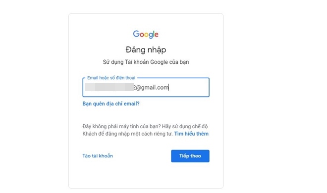 Cách lấy lại mật khẩu Gmail chi tiết khi bị quên - 1