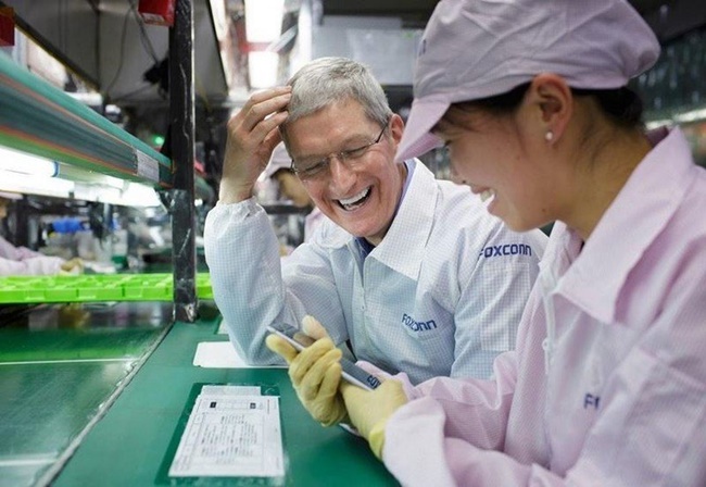 Nhà cung cấp của Apple, Foxconn từng xây dựng nhà máy iPhone lớn nhất thế giới ở Trịnh Châu.

