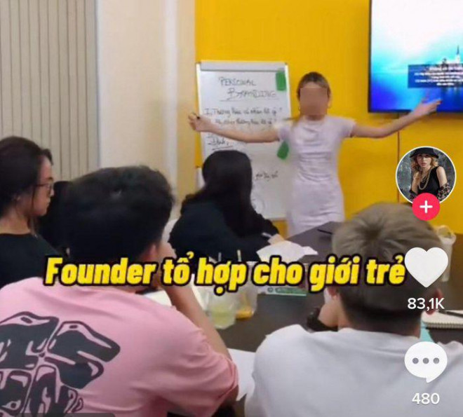 Kênh TikTok của hội nhóm được gắn mác "tài chính hiphop 4.0" (Ảnh: Zing News)&nbsp;