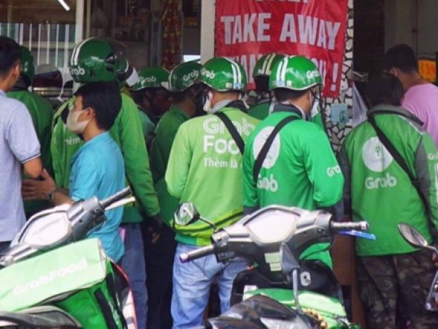 Kinh doanh - Tạm dừng dịch vụ vận chuyển, giao đồ ăn của Grab, Now,... tại Hà Nội
