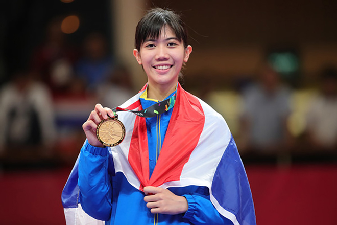 Wongpattanakit Panipak mang tấm HCV Taekwondo đầu tiên trong lịch sử Olympic của Thái Lan