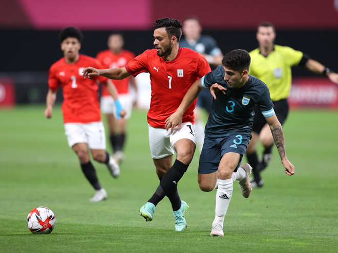 Video Olympic Ai Cập – Argentina: Bàn thắng bất ngờ, 3 điểm đầu tay (Bóng đá nam) - 1