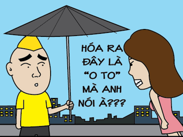 Tranh vui - Mẫu đàn ông mà các cô gái thích là người có... "o to"