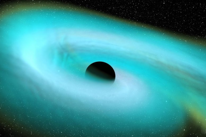 Lỗ đen nuốt sao neutron - Ảnh minh họa từ MIT