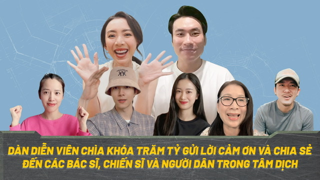 “Hoa hậu hài” Thu Trang, Puka cùng dàn sao “Chìa khóa trăm tỷ” quay clip cổ động mùa dịch - 1
