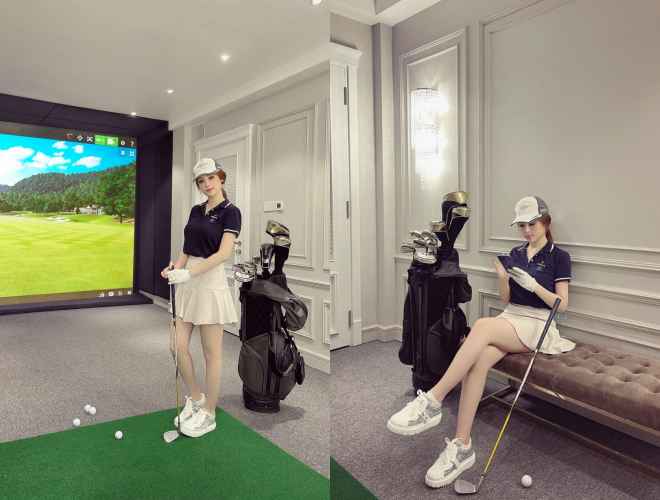 Thời trang phòng khách phiên bản "con dâu hào môn".