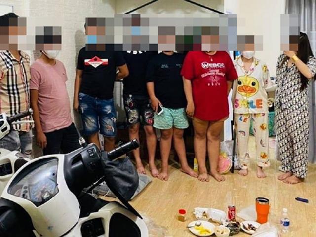 Pháp luật - Nhậu giữa mùa dịch còn đăng ảnh lên mạng xã hội, 9 người bị phạt 150 triệu