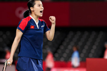 Hot girl cầu lông Thùy Linh gây ấn tượng Olympic, tự tin đua tài sao thế giới