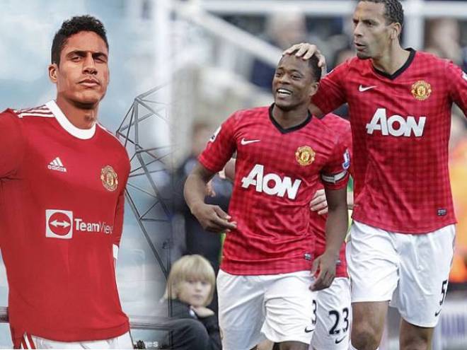 Varane được Evra so sánh với Ferdinand