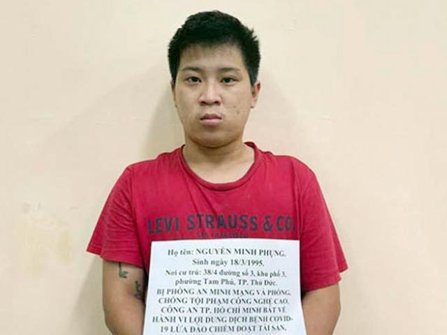 Pháp luật - Công an TP.HCM bắt đối tượng lợi dụng dịch COVID-19 để chiếm đoạt tài sản