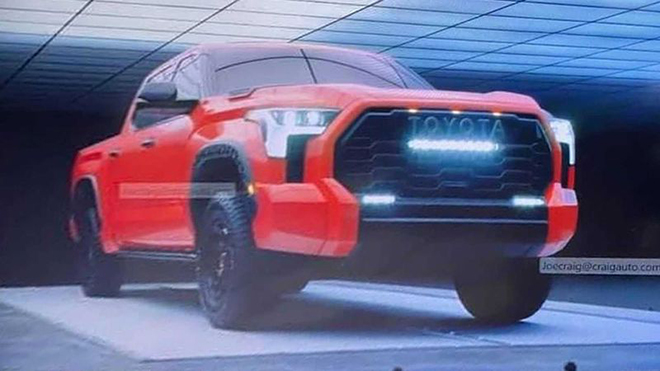 Toyota hé lộ trang bị đáng chú ý của bán tải cỡ lớn Tundra 2022 - 8