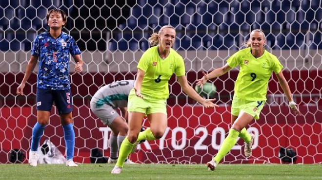 ĐT nữ&nbsp;Nhật Bản vỡ mộng tranh huy chương sau trận thua Thụy Điển