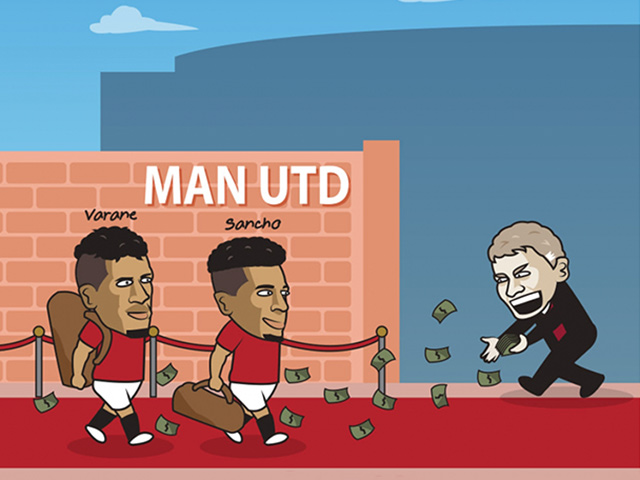 Tranh vui - MU ra sức "rải tiền" để đón các siêu sao đến sân Old Trafford