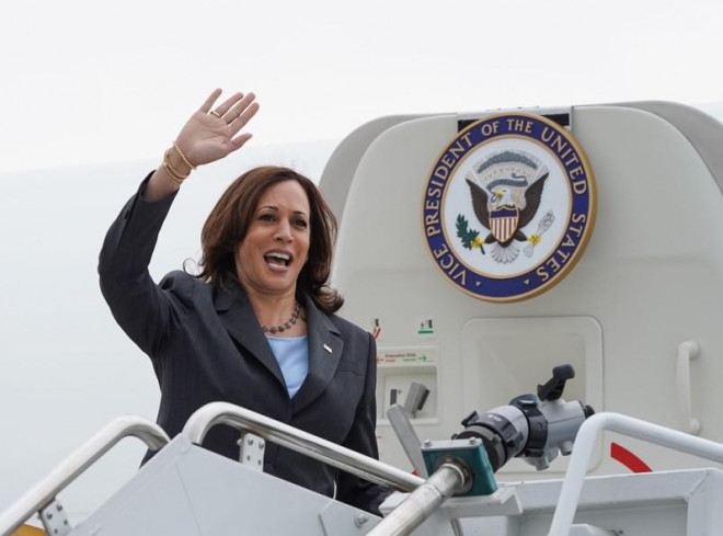Phó Tổng thống Mỹ Kamala Harris. Ảnh: DETROIT FREE PRESS