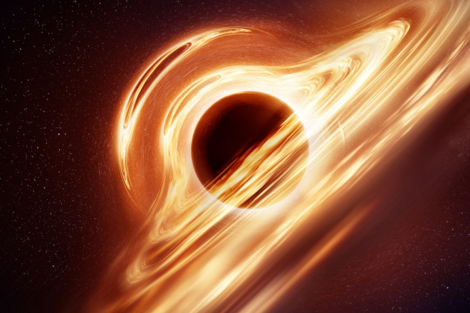 Lỗ đen siêu khối có thể uốn cong không - thời gian - Ảnh đồ họa từ Science Daily