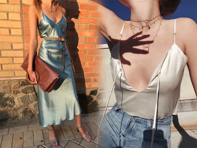 Thời trang - Mặc đồ lụa thế nào cho sang?