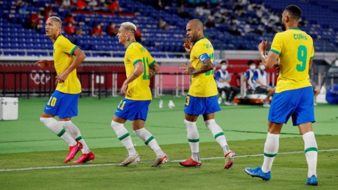 U23 Brazil có phong độ cao trước vòng tứ kết