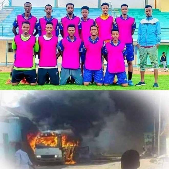 Vụ khủng bố nhắm vào một đội bóng ở Somali