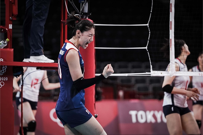 Kim Yeon Koung ghi tới 30 điểm