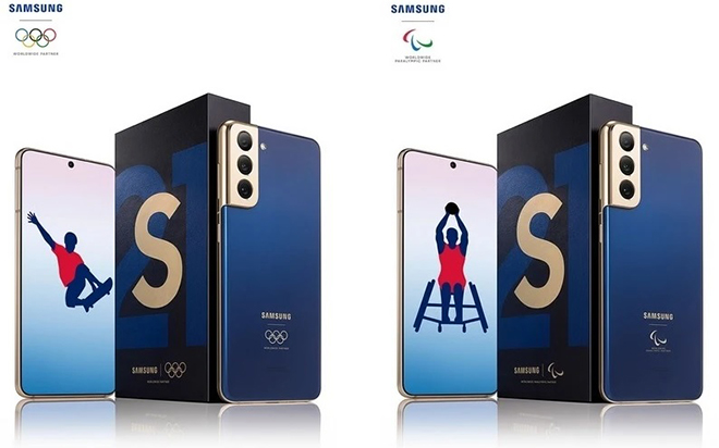 Galaxy S21 5G phiên bản Olympic và Paralympic.