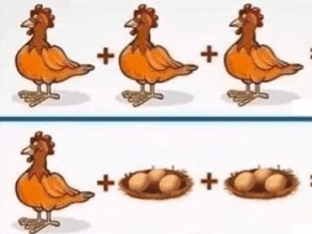 Giáo dục - du học - Khởi động đầu tuần với bài toán con gà và quả trứng