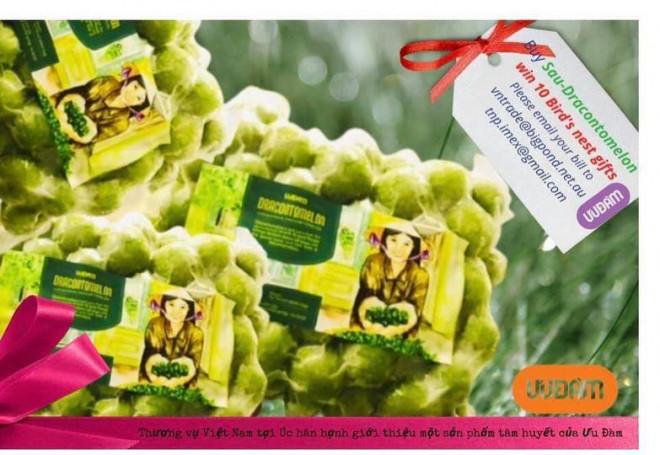 Sấu đông lạnh Việt Nam bán tại Úc với giá hơn 300.000 đồng/kg