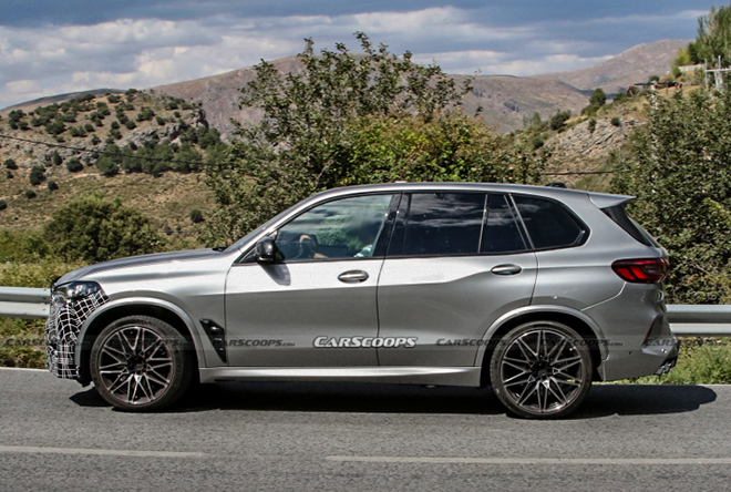 Bắt gặp xe BMW X5M bản nâng cấp chạy thử trên phố - 4