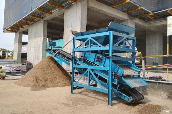 Máy sàng cát năng suất 20 – 30 khối/h
