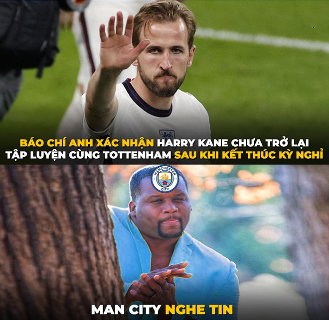 Harry Kane bỏ tập "chống đối" Tottenham, fan Man City là người vui nhất lúc này.