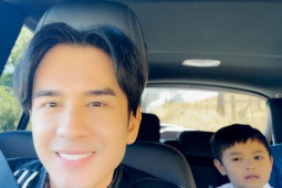 Đan Trường khoe ảnh vui vẻ bên con trai ở Mỹ, sự xuất hiện của vợ cũ...