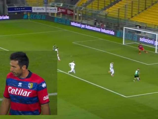 Bóng đá - Buffon tuổi 43 vẫn phản xạ như điện, cản phá không tưởng khiến đối thủ ngao ngán