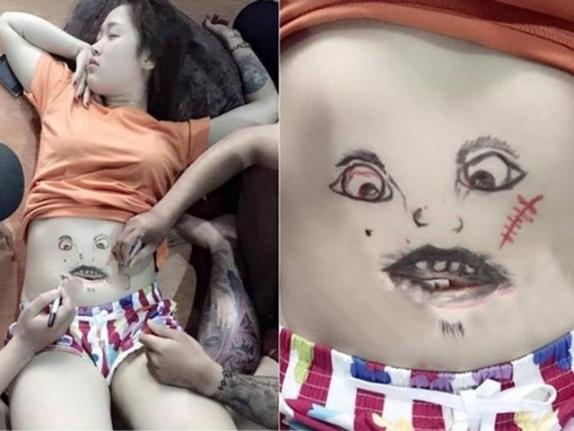 Tranh vui - Dở khóc dở cười khi "ngủ quên phòng thủ" lũ bạn vẫn còn thức