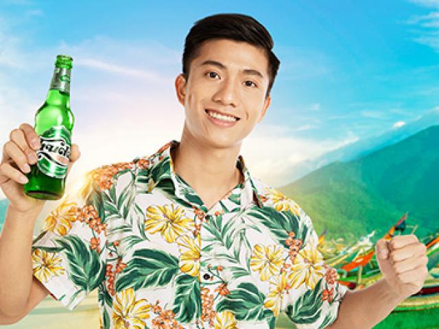 Du lịch - Tiền vệ Phan Văn Đức làm Đại sứ chương trình làm đẹp biển miền Trung của Huda