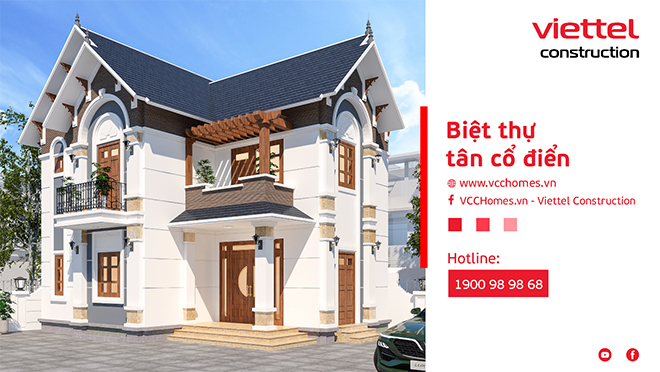 Thiết kế biệt thự tân cổ điển của VCCHomes