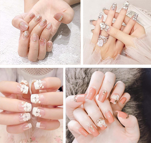Top 6 những mẫu nail đơn giản dễ thương nhất hiện nay 2021  Móng tay phong  cách Nail swag Nghệ thuật móng tay