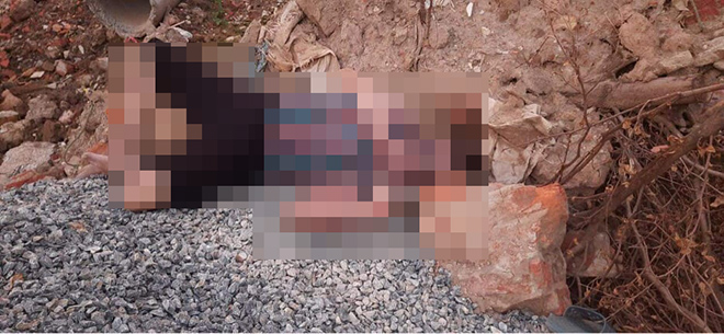 Thi thể người phụ nữ được phát hiện tại khu đất trống sau trường tiểu học Thanh Xuân Nam