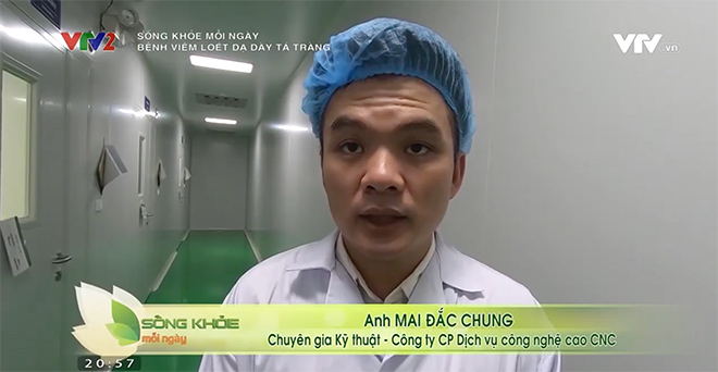 Ông Mai Đắc Chung - Chuyên viên Kỹ thuật của Công ty CP Dịch vụ Công nghệ cao CNC