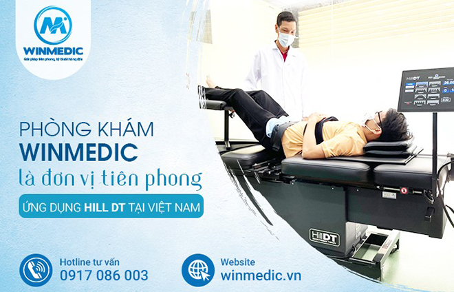 Phòng khám WinMedic là đơn vị tiên phong ứng dụng Hill DT tại Việt Nam