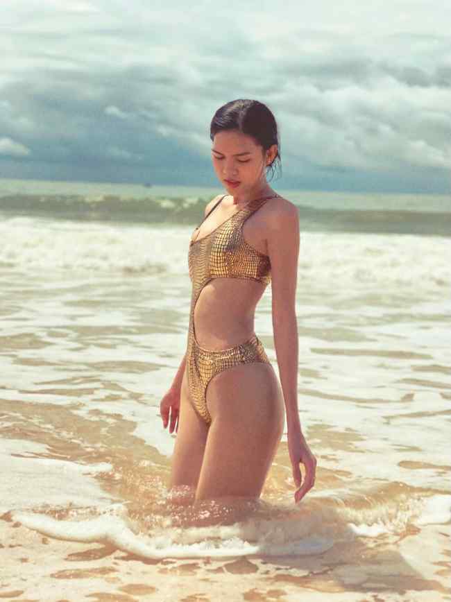 Năm 2017, Lê Ngọc Trinh tham gia Hoa hậu Hoàn vũ Việt Nam, gây chú ý từ vòng sơ khảo khi cô trùng tên, có ngoại hình lẫn vòng eo tương đồng với mẫu nội y Ngọc Trinh.
