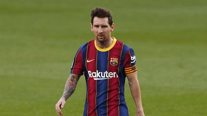 Barca không thể ký hợp đồng với Messi vào lúc này do quy định quỹ lương của La Liga