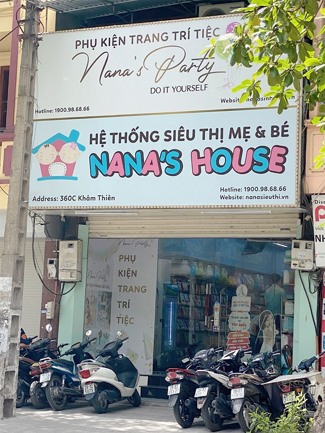Nana’s House cơ sở tại 360C Khâm Thiên, Hà Nội&nbsp;