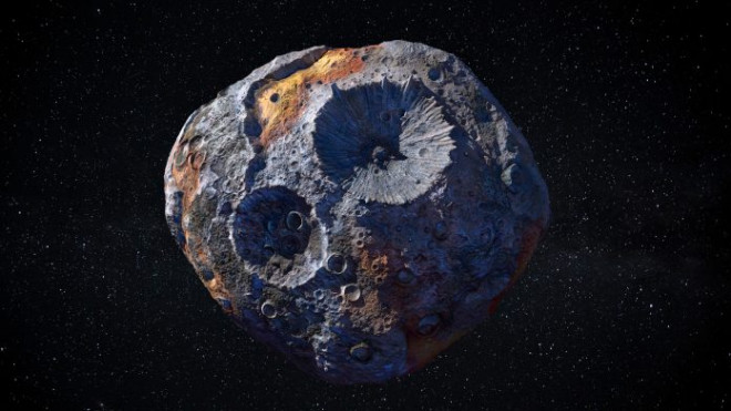 Tiểu hành tinh, hay có thể là tàn dư của "hành tinh thứ 9" Psyche - Ảnh: NASA