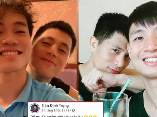 Bạn trẻ - Cuộc sống - Đình Trọng xứng danh cầu thủ "đào hoa" nhất đội tuyển Việt Nam, fan ăn "cẩu lương" no bụng