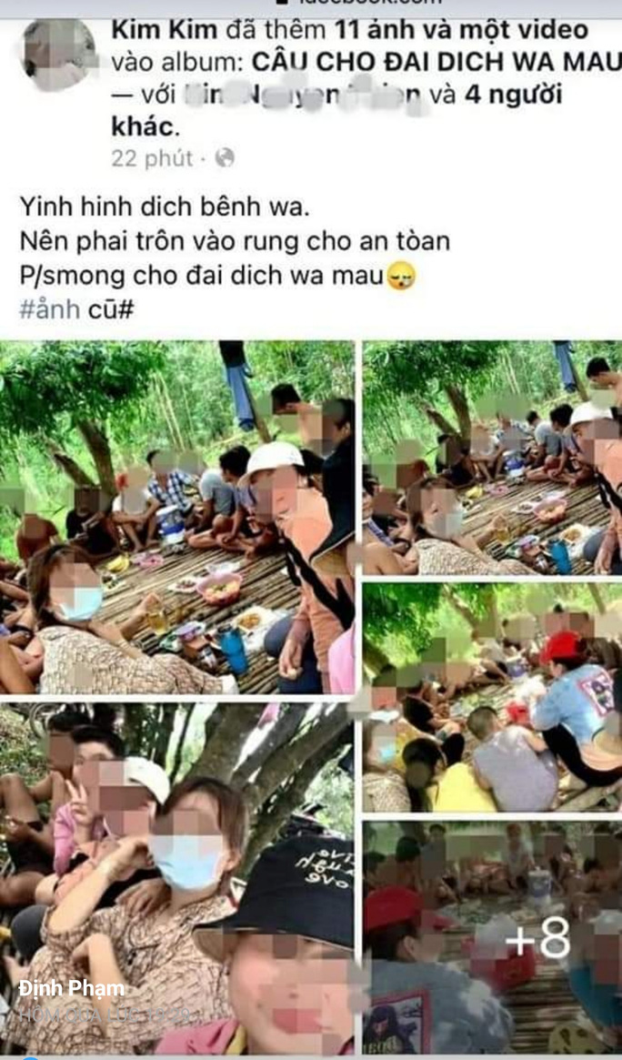 21 nam, nữ vào rừng nhậu rồi “khoe” trên Facebook, bị phạt 210 triệu đồng - 1