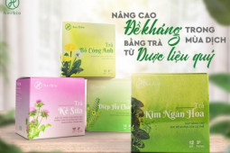 Sức khỏe đời sống - Nâng cao đề kháng trong mùa dịch bằng trà từ dược liệu quý