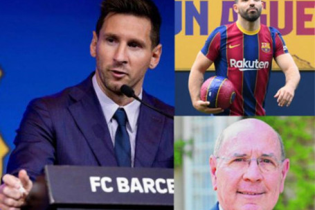 Barca đón 2 cú sốc thời hậu Messi: Aguero nghỉ 2 tháng rưỡi, sếp lớn từ chức