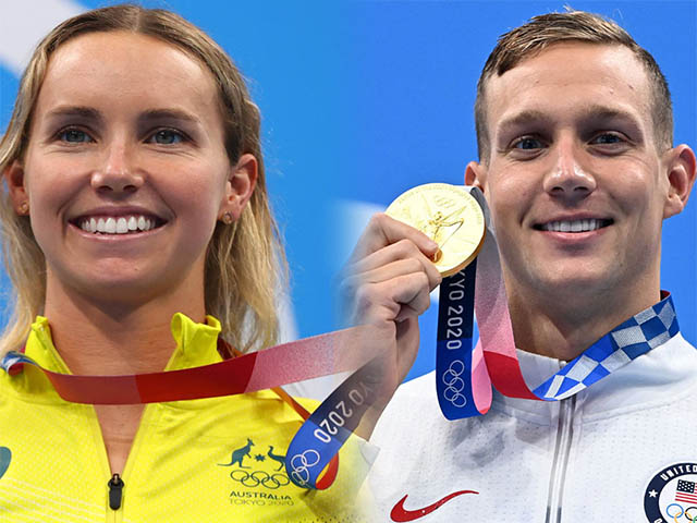 Thể thao - Siêu sao nhiều vàng nhất Olympic Tokyo: 2 "kình ngư" Dressel và McKeon thắng lớn