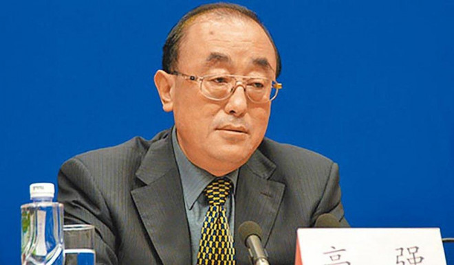 Cựu Bộ trưởng Y tế Trung Quốc Gao Qiang. Ảnh: SCMP